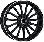 R18 5x112 8J ET48 D66,6 MAK Komet Gloss Black Mirror Ring