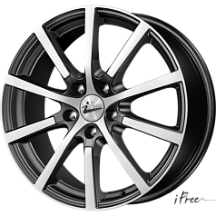 Диск R17 5x114,3 7J ET39 D60,1 iFree Big-Byz Блэк-Джек