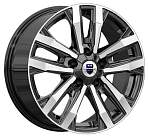 Диски K&K R18 5x150 8J ET60 D110,1 K&K Мичиган (КС1107) алмаз чёрный