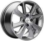 Диски Khomen R15 4x100 6J ET37 D60,1 Khomen KHW1501 (Lada X-Ray) Gray