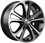 Диски X'trike R17 5x108 7,0J ET33 60,1 X'trike X-113M BK/FP