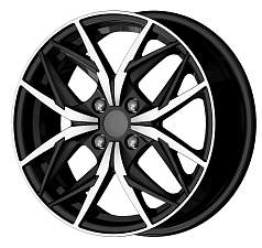 Диск R16 4x100 6,5J ET50 D60,1 Скад Асти алмаз
