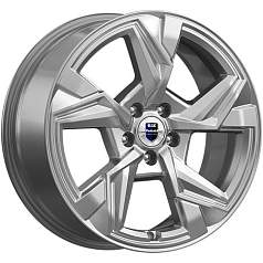 Диск R18 5x108 7,5J ET45 D67,1 K&K Кайан (КС1012) дарк платинум