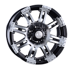 Диски LS Wheels R20 6x139,7 9J ET20 D106,1 LS Wheels 954 BKF