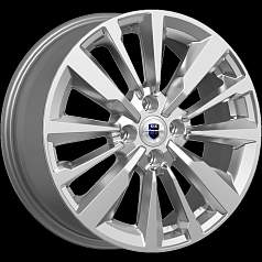 Диск R16 4x100 6,5J ET50 D60,1 K&K Эрман (КС997) дарк платинум