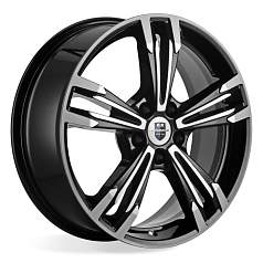Диск R18 5x114,3 7J ET35 D60,1 К&К Karrera Light (КС935) Алмаз черный
