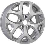 Диски KDW R16 4x100 6,5J ET50 D60,1 KDW KD1637 (ZV 16_Vesta) (КС869) Silver Painted