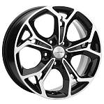 Диски Khomen R17 5x110 7J ET46 D63,3 Khomen KHW1702 (Changan CS35 Plus) Black-FP
