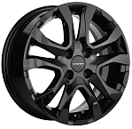Диски Khomen R15 4x100 6J ET50 D60,1 Khomen KHW1503 (Lada Vesta) Black