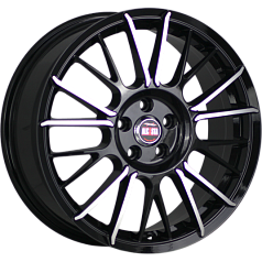 Диск R17 5x114,3 7J ET41 D67,1 Alcasta M 33 BKF
