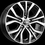 R16 5x114,3 6,5J ET45 D60,1 K&K КС736 (ZV 16_Grand Vitara) алмаз черный