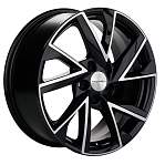 Диски Khomen R17 5x112 7J ET40 D57,1 Khomen KHW1714 ( 17 Kodiaq/Tiguan) Black-FP