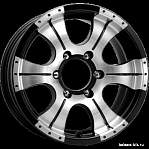 Диски K&K R15 5x139,7 7J ET20 D108,5 K&K КС473 Байконур алмаз черный