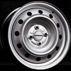 Диск R14 4x114,3 5,5J ET44 D56,6 Trebl 6555 Silver