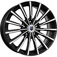 Диск R17 5x100 7J ET48 D56,1 K&K Акцент (КС562) алмаз черный