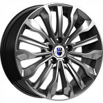 R17 5x114,3 6,5J ET40 D66,1 K&K Атакама (КС756) Дарк платинум 