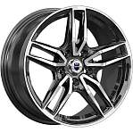 Диски K&K R17 5x114,3 8J ET45 D66,1 K&K Бартон (КС1110) алмаз чёрный