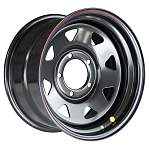 Диски OFF-ROAD Wheels R16 6x139,7 8J ET-19 D110 OFF-ROAD Wheels Диск усиленный Toyota Nissan стальной Black (треуг. мелкий