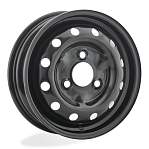 Диски Accuride R12 3x98 4J ET40 D60,1 Accuride ОКА черный глянец