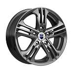Диски Rapid R15 5x114,3 6J ET50 D67,1 Rapid Trinity-оригинал (КС615) Дарк платинум