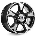R16 5x139,7 7J ET35 D98 Скад Атлант алмаз черный