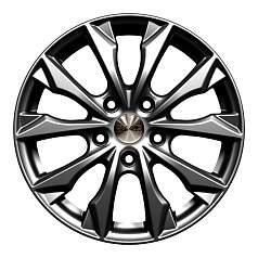 Диск R16 4x100 6J ET50 D60,1 Скад Нагоя Графит