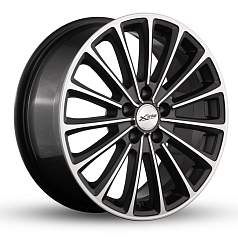Диск R17 5x100 7J ET45 D67,1 X'trike X-136 BKM/FP