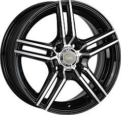 Диск R15 4x100 6J ET46 D54,1 Cross Street Y3177 BKF