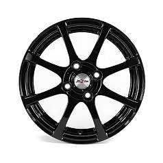Диск R14 4x100 5,5J ET35 D67,1 X'trike X-114М BK 