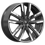 Диски Скад Premium Series R20 5x108 8J ET46 D63,35 Скад Premium Series КР014 (20_Geely Tugella) Diamond Black Gris